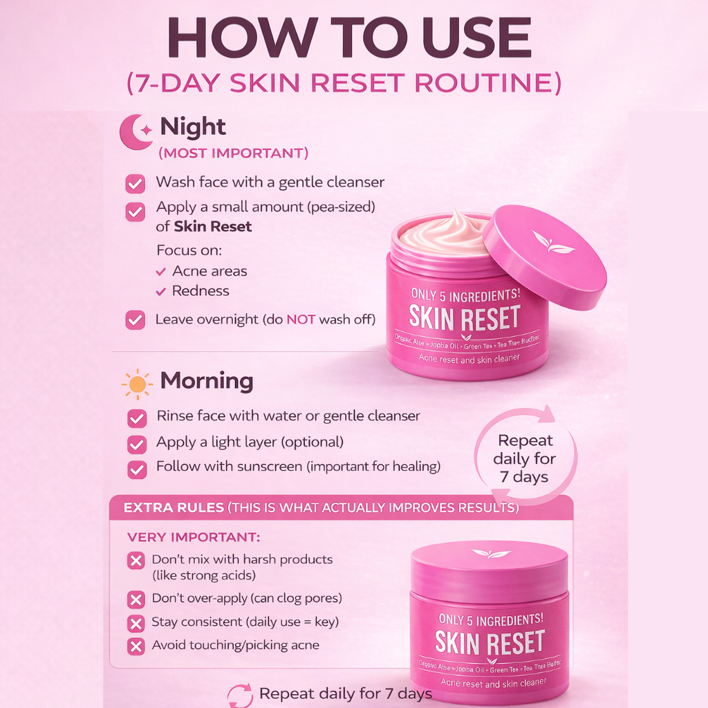 Clearer skin in 7 days without harsh chemicals